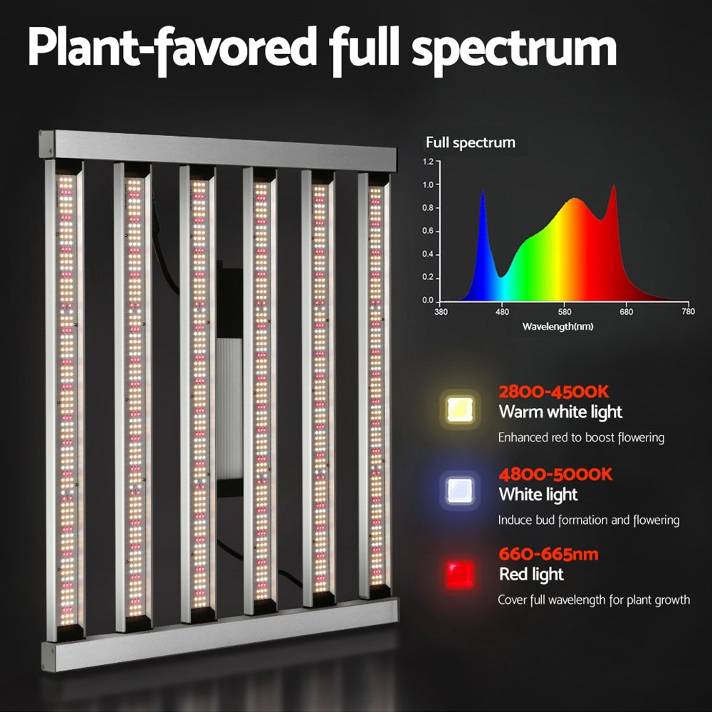 Greenfingers Grow Light 4800W LED Full Spectrum Lights Veg Flower All Stage - Image 5