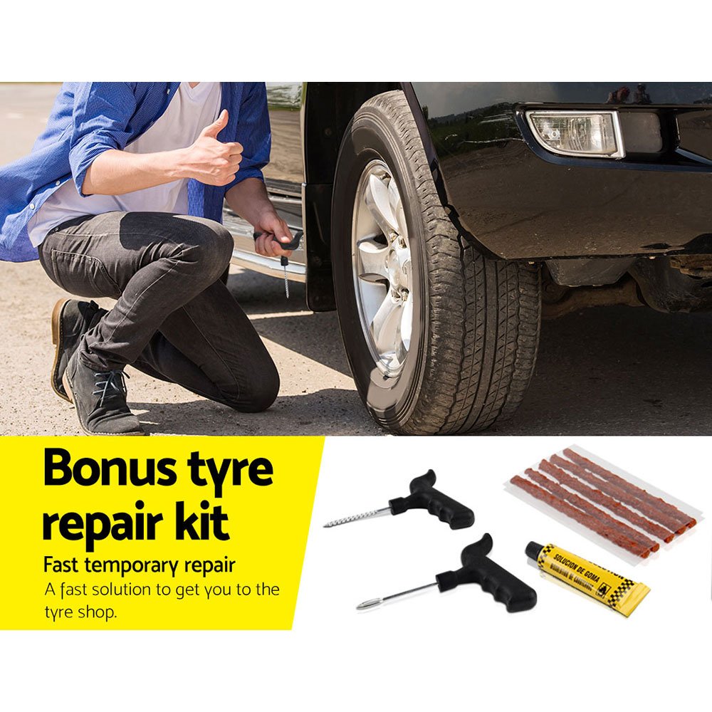 Giantz Air Compressor 12V 4x4 Tyre 200L/MIN Deflator Inflator Car Truck Portable - Image 5