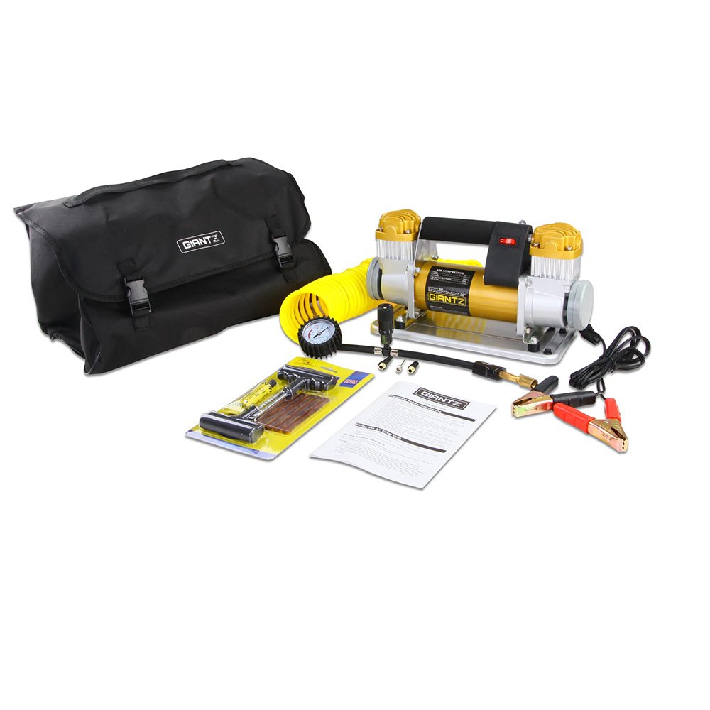 Giantz Air Compressor 12V 4x4 Tyre 200L/MIN Deflator Inflator Car Truck Portable - Image 6