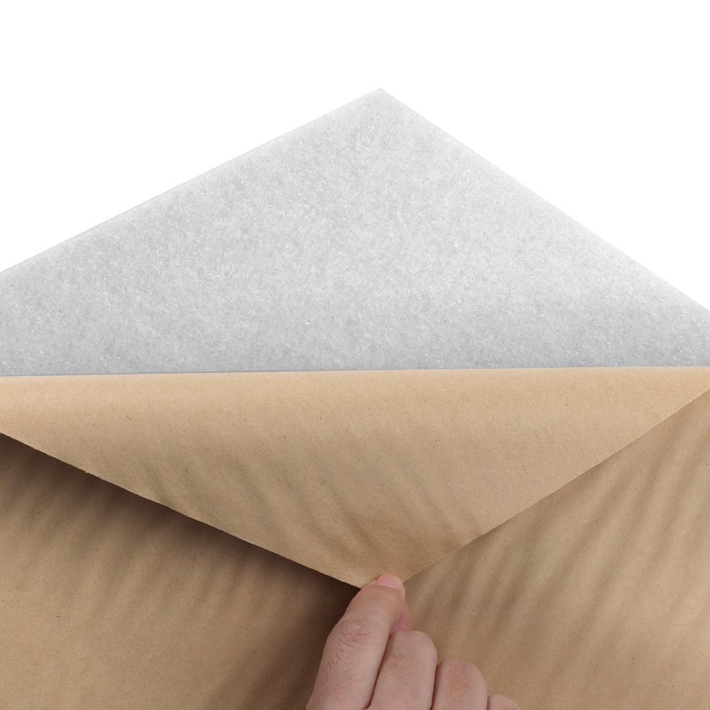 Alpha Acoustic Foam 12pcs 35x30x0.9cm Soundproof Absorption Panel Adhesive White - Image 3