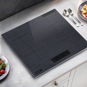 Devanti Electric Ceramic Cooktop 60cm Touch Control Grey