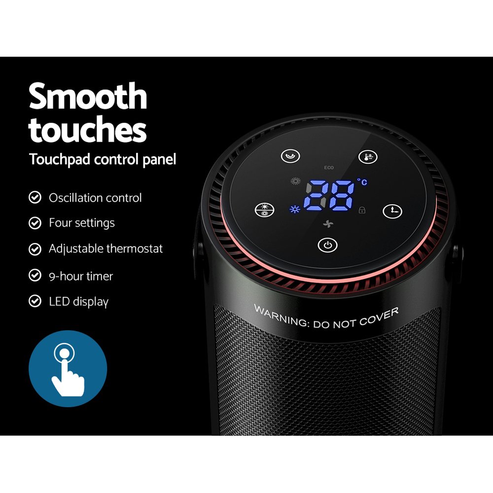 Devanti Ceramic Tower Heater 2000W - Image 6