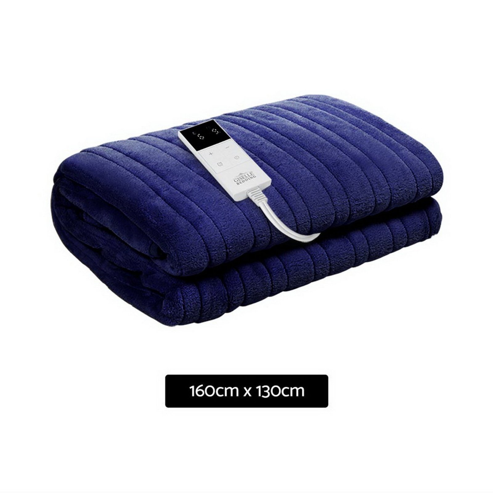 Giselle Bedding Electric Throw Blanket - Navy - Image 3