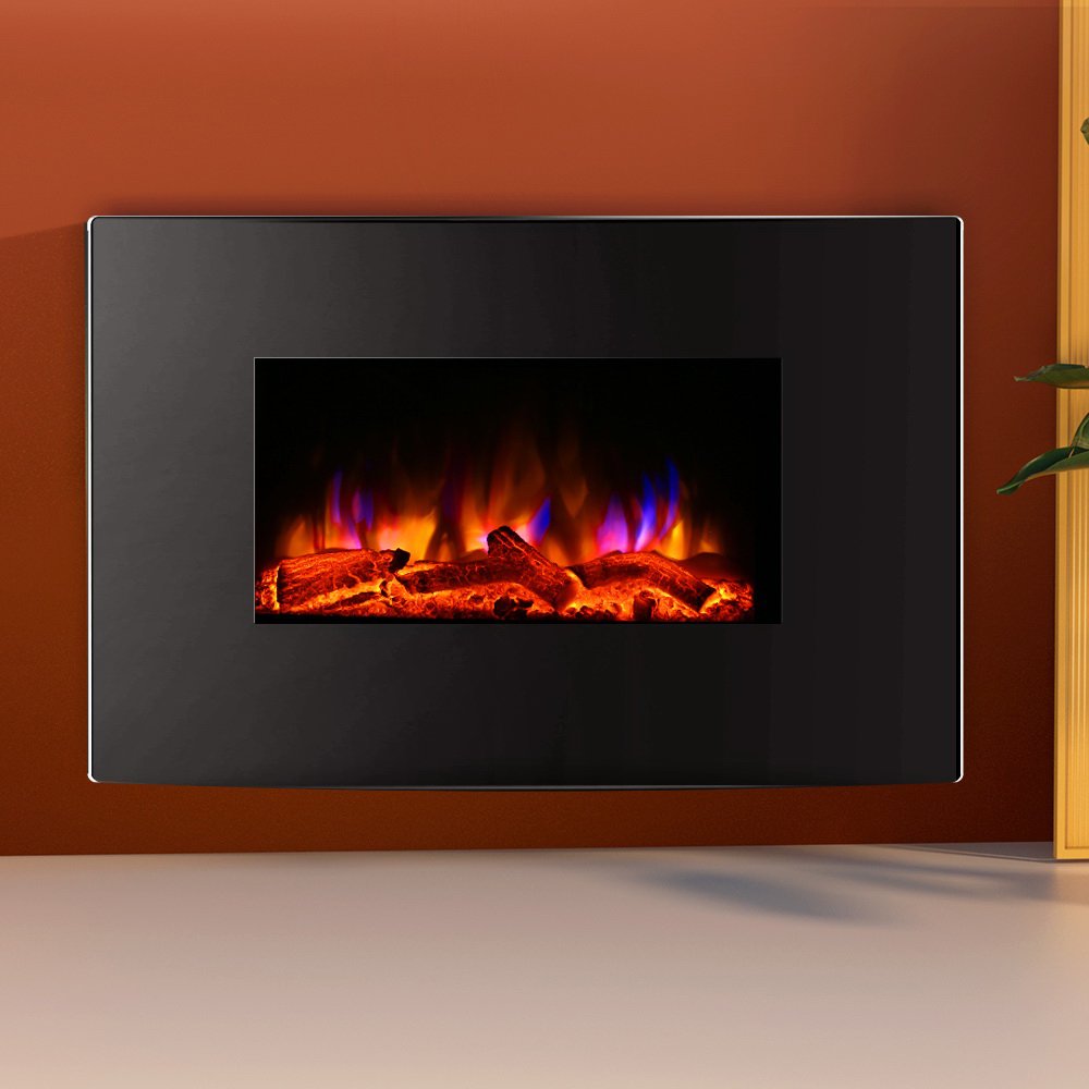 Devanti Electric Fireplace Fire Heater 2000W - Image 8