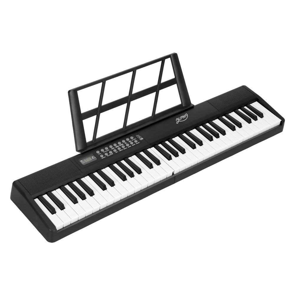 Alpha 61 Keys Foldable Electronic Piano Keyboard Digital Electric w/ Carry Bag - Image 7