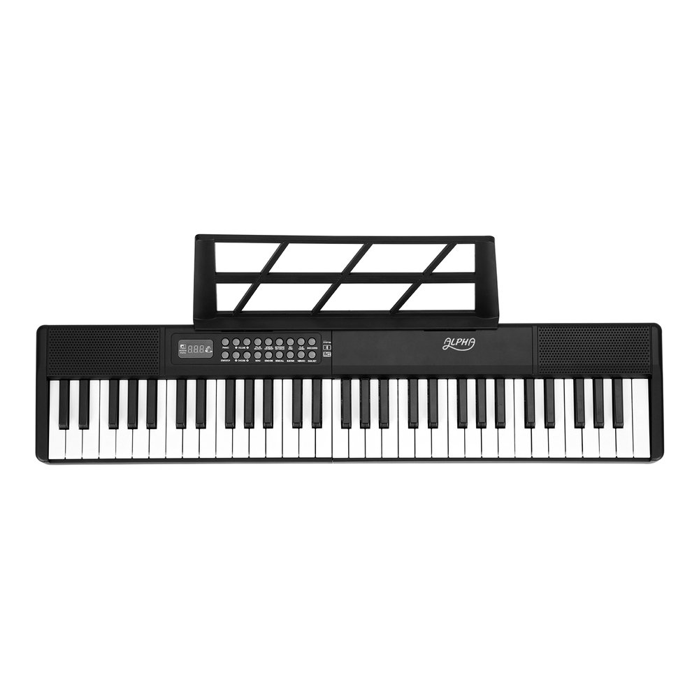 Alpha 61 Keys Foldable Electronic Piano Keyboard Digital Electric w/ Carry Bag - Image 3