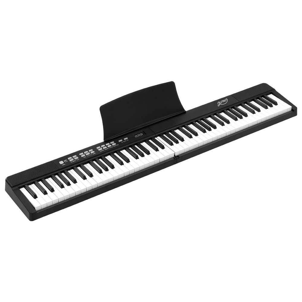 Alpha 88 Keys Foldable Electronic Piano Keyboard Digital Electric w/ Carry Bag - Image 7