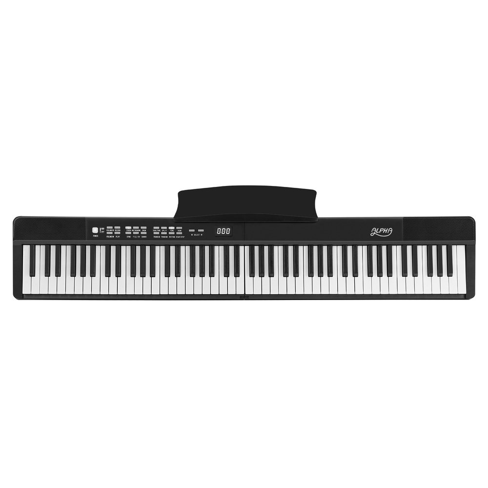 Alpha 88 Keys Foldable Electronic Piano Keyboard Digital Electric w/ Carry Bag - Image 3