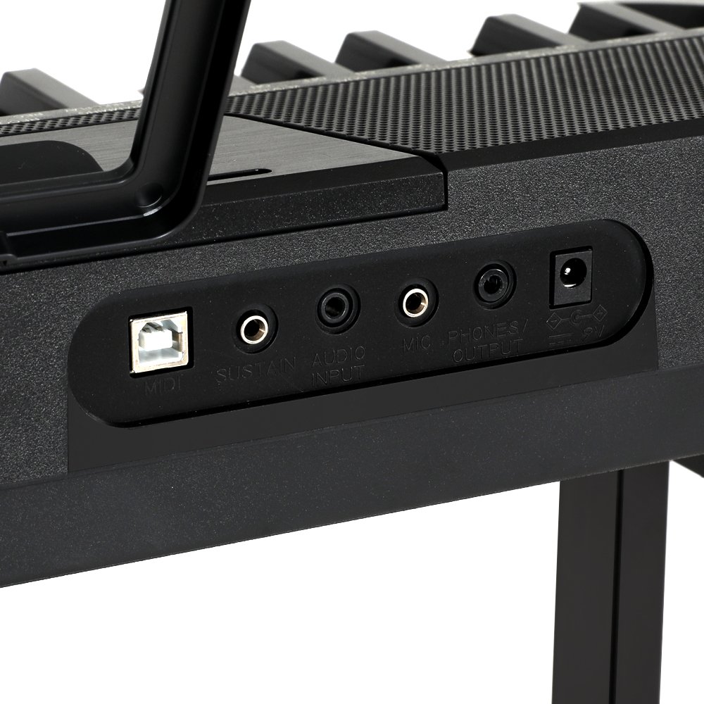 Alpha 61 Keys Electronic Piano Keyboard Digital Electric w/ Stand Touch Sensitive - Image 4