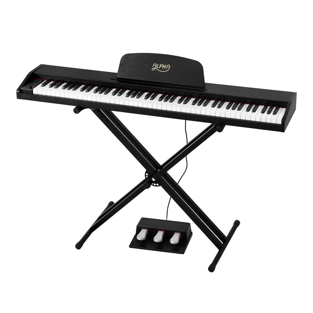 Alpha 88 Keys Digital Piano Keyboard Electronic w/ Stand - Image 7