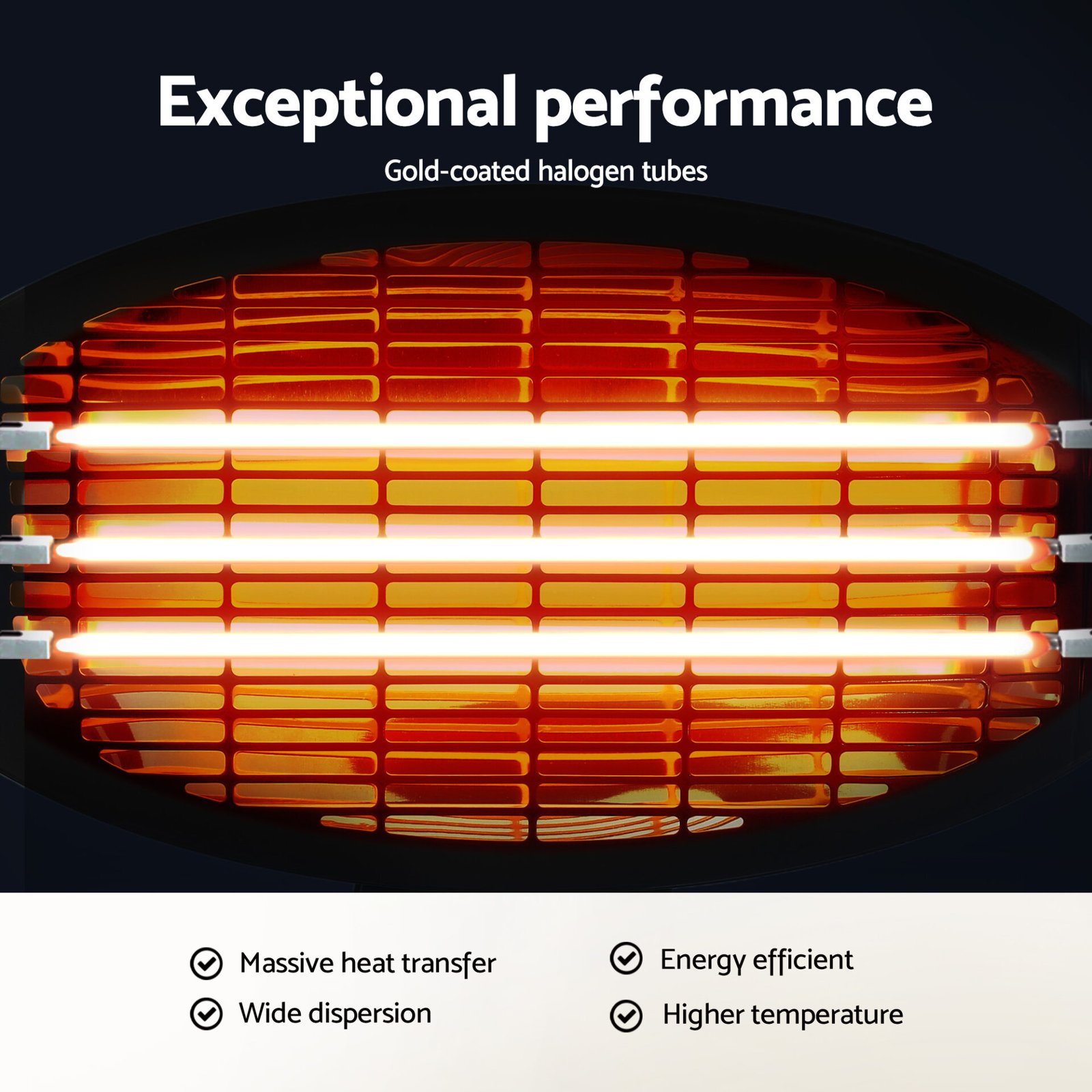 Devanti Electric Patio Heater 2000W - Image 4