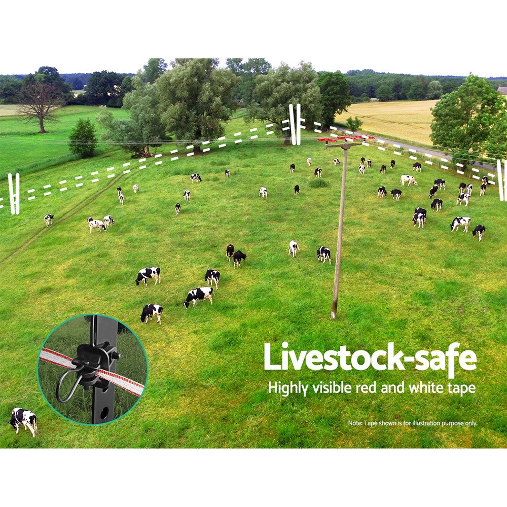 Giantz Electric Fence Poly Tape 1200M - Image 4