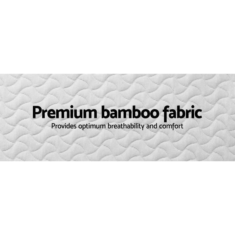 Giselle Bedding Foldable Mattress Folding Foam Cot Bed White - Image 7