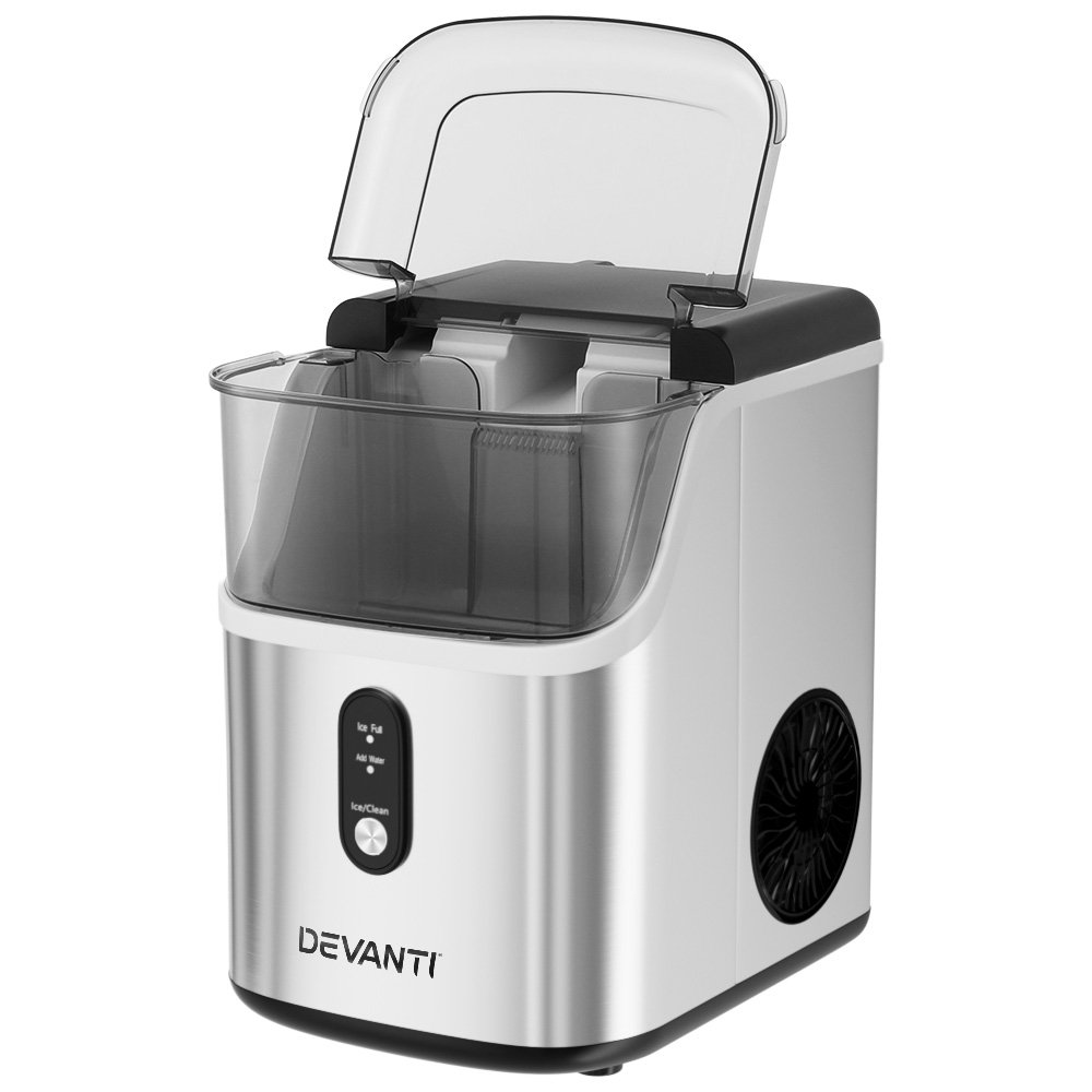 Devanti Ice Maker Machine 15kg Nugget Ice Cube - Image 7