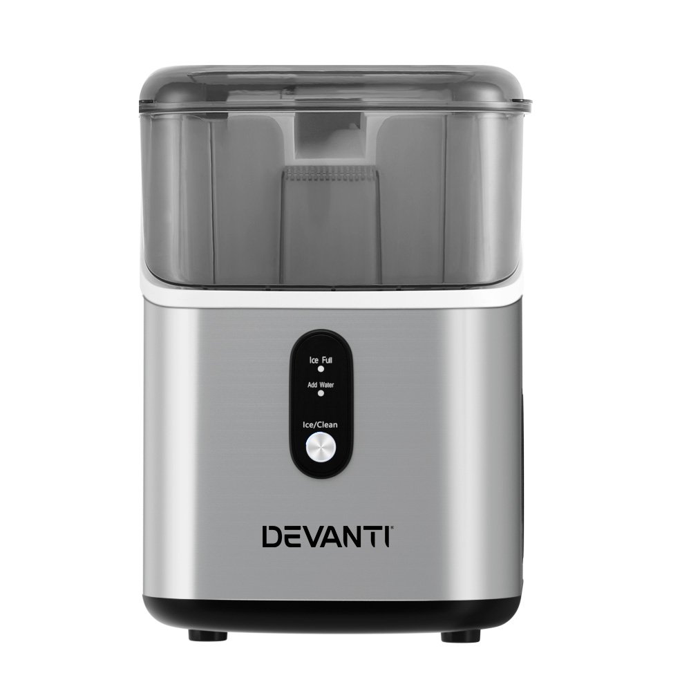 Devanti Ice Maker Machine 15kg Nugget Ice Cube - Image 3