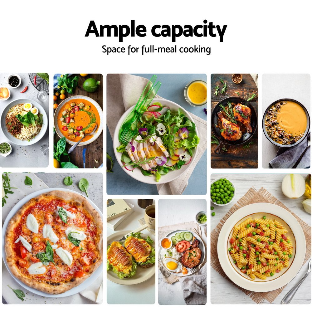 Devanti 20L Microwave Oven 800W White - Image 6