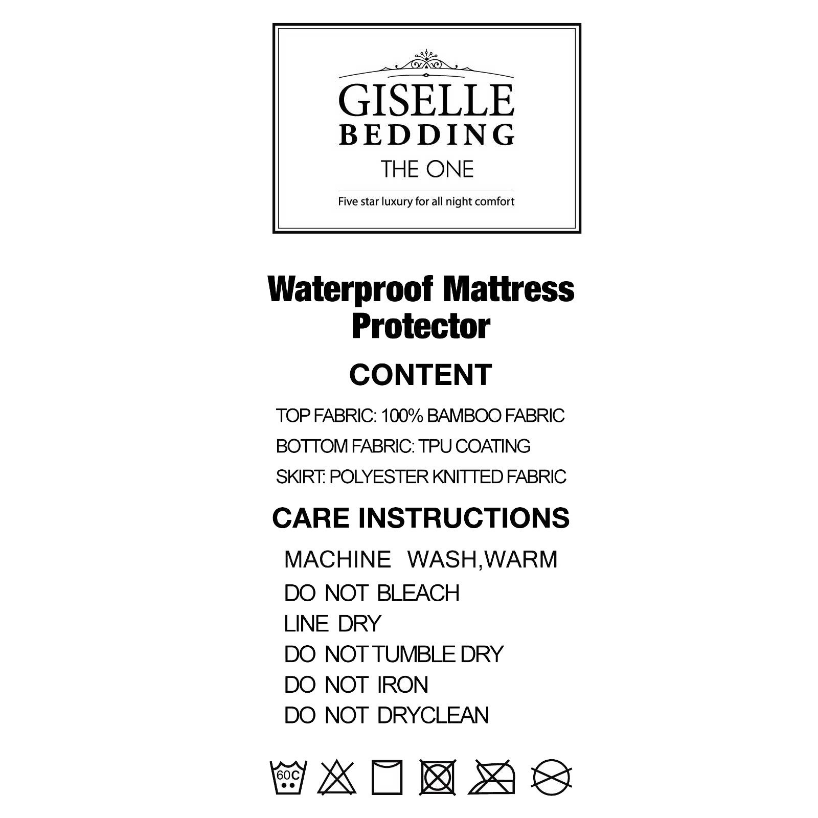 Giselle Bedding Mattress Protector King Single - Image 6