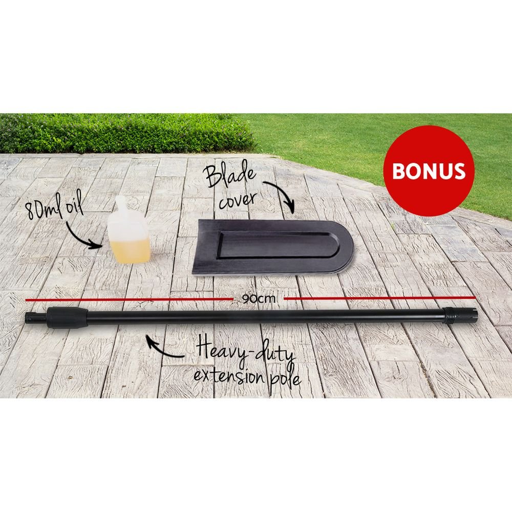 Giantz Chainsaw Cordless Pole Chain Saw 20V 8in Pruner 2.7m Long Reach Battery - Image 2