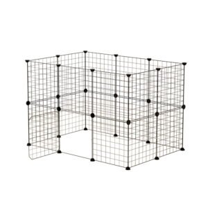 i.Pet Pet Dog Playpen Enclosure Cage 20 Panel Puppy Fence Play Pen Foldable Metal