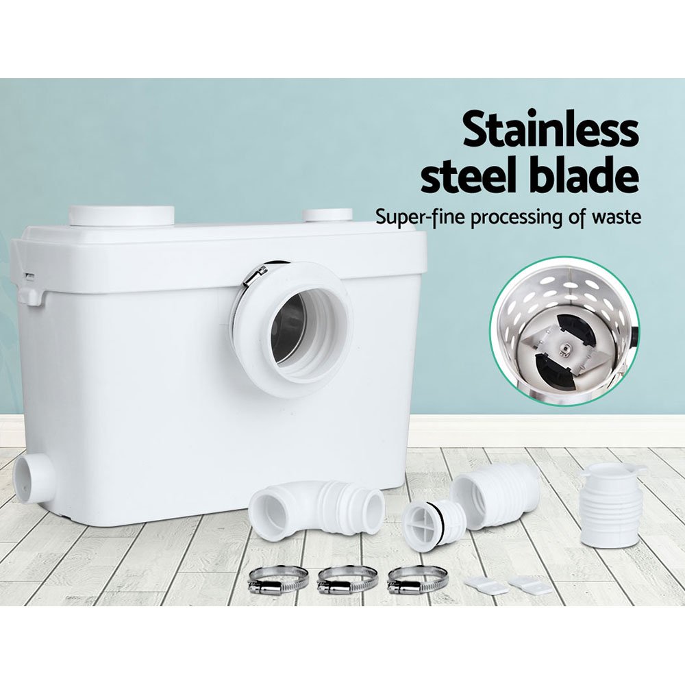 Giantz Macerator Sewerage Pump Waste Water Marine Toilet Disposal Unit Laundry - Image 5