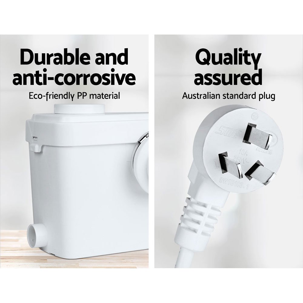 Giantz Macerator Sewerage Pump Waste Water Marine Toilet Disposal Unit Laundry - Image 6