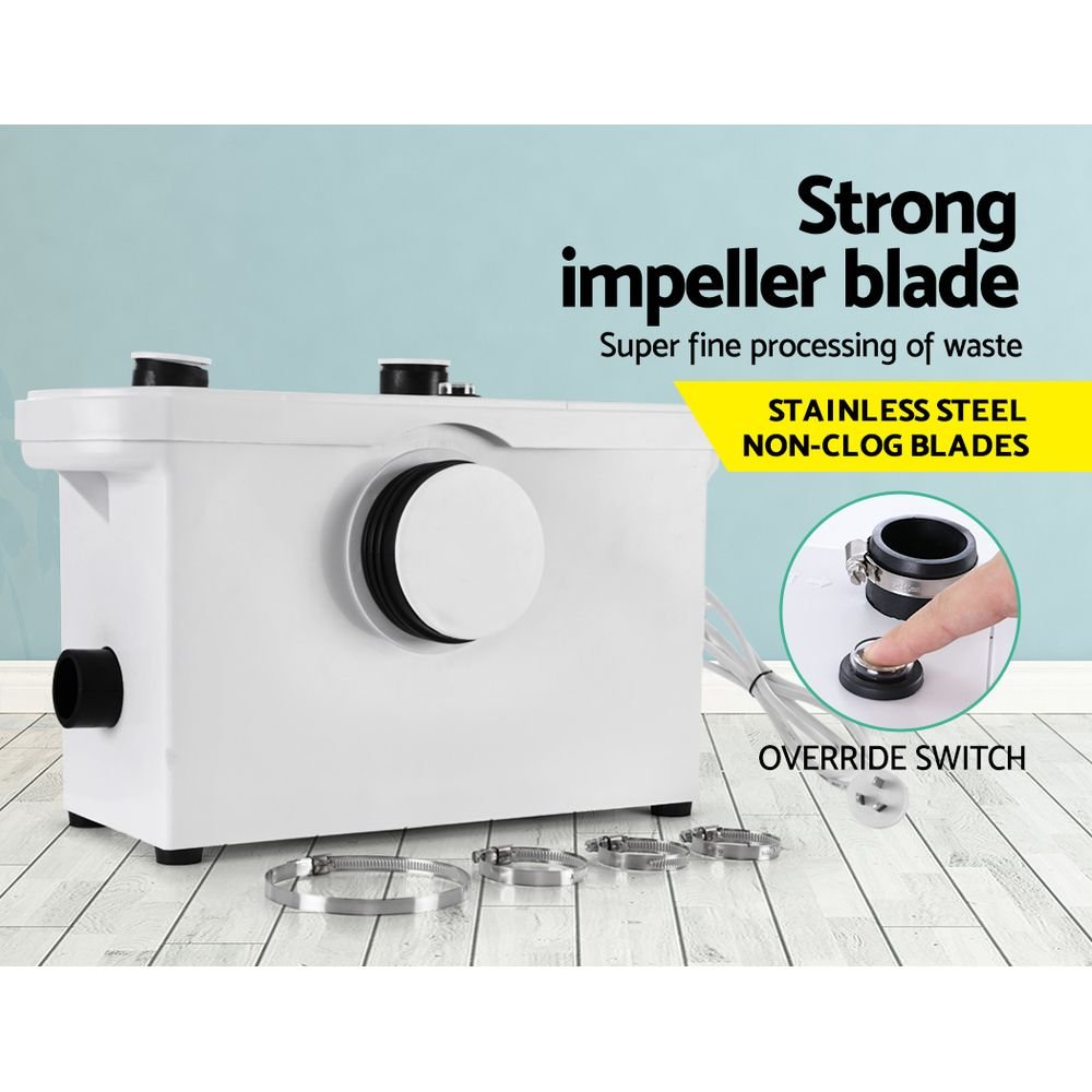 Giantz Macerator Sewerage Pump Waste Water Marine Toilet Disposal Laundry Unit - Image 5