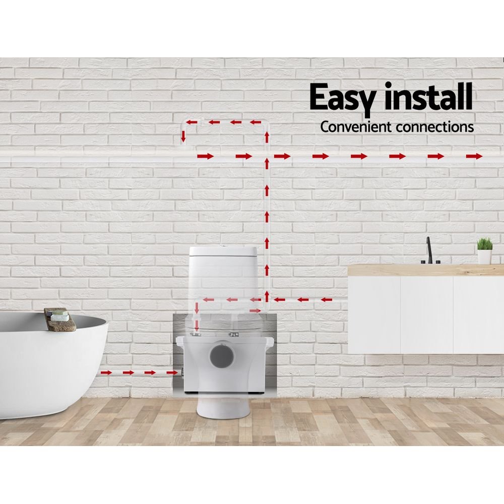 Giantz Macerator Sewerage Pump Waste Water Marine Toilet Disposal Laundry Unit - Image 7