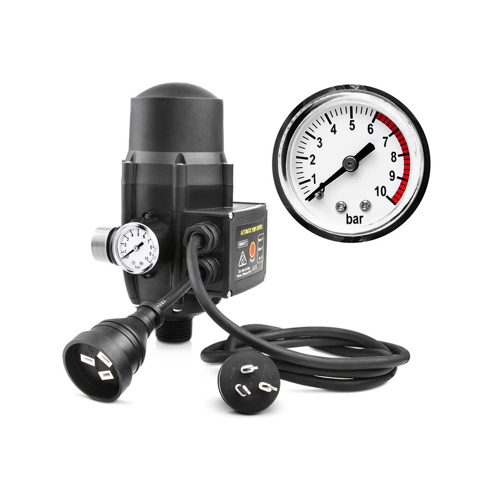 Giantz Garden Water Pump High Pressure 2500W Max 5-Stage Tank Irrigation Transfer Booster Pump Black - Image 8