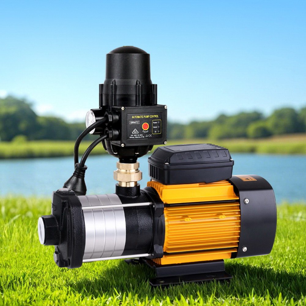 Giantz Garden Water Pump High Pressure 2000W Max 5-Stage Tank Irrigation Transfer Booster Pump Black - Image 7