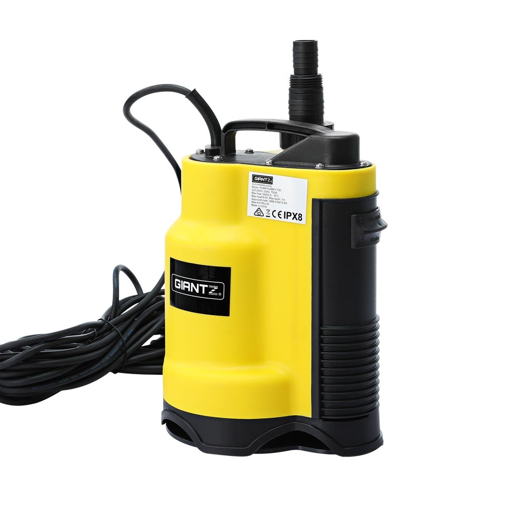 Giantz Garden Water Submersible Pump 400W Dirty Bore Sewerage Tank Well Steel - Image 3
