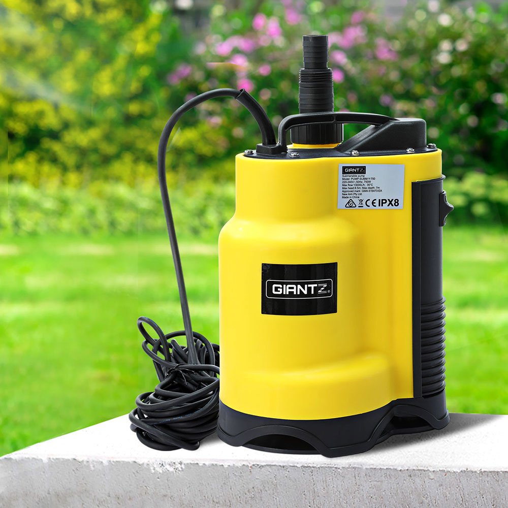 Giantz Garden Water Submersible Pump 400W Dirty Bore Sewerage Tank Well Steel - Image 7