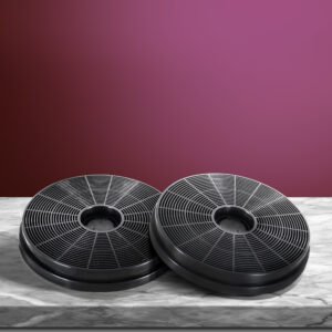 Devanti 17cm Range Hood Carbon Charcoal Filters Replacement X2