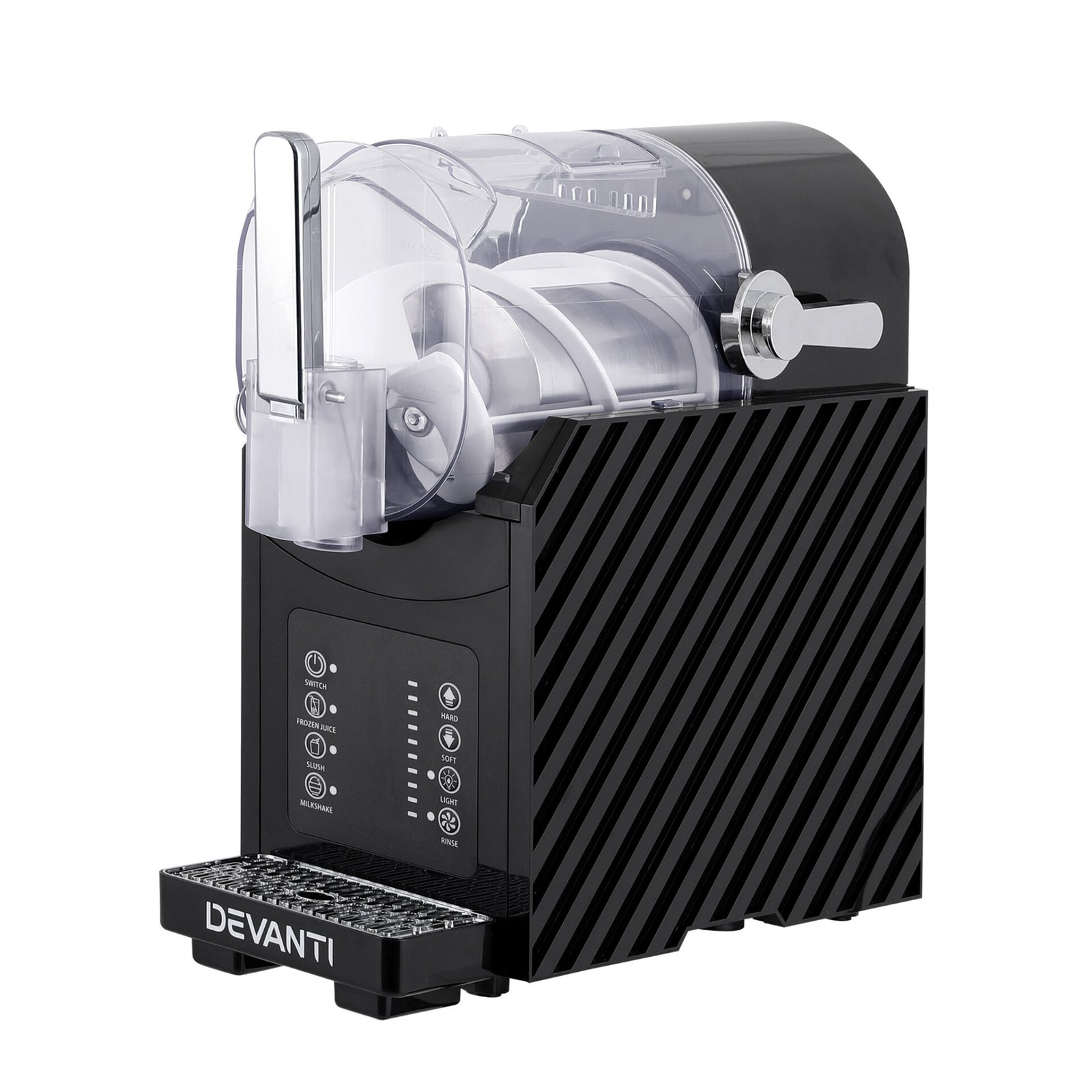 Devanti 1.8L Slushie Machine Maker Frozen Smoothies Milkshakes Black - Image 4