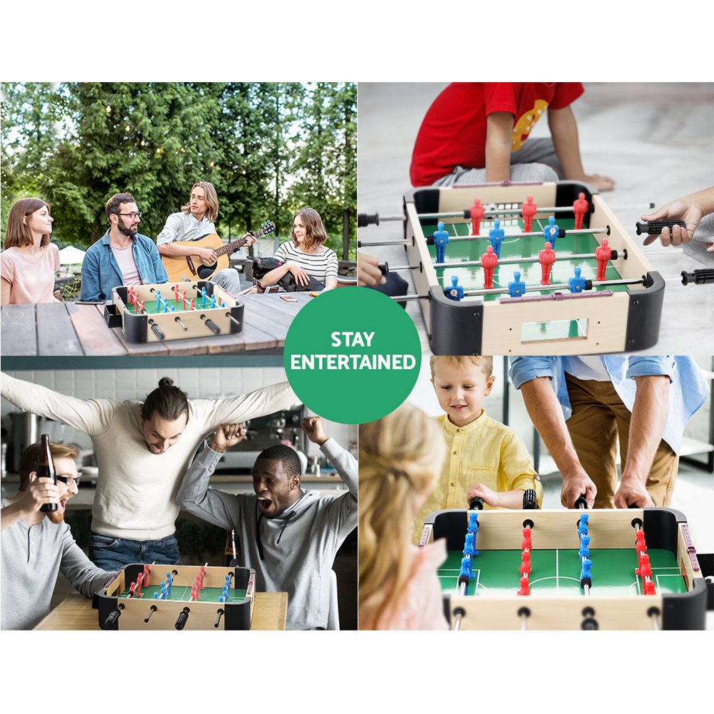 Mini Soccer Table Foosball Football Game Home Family Party Gift Tabletop Kids - Image 4