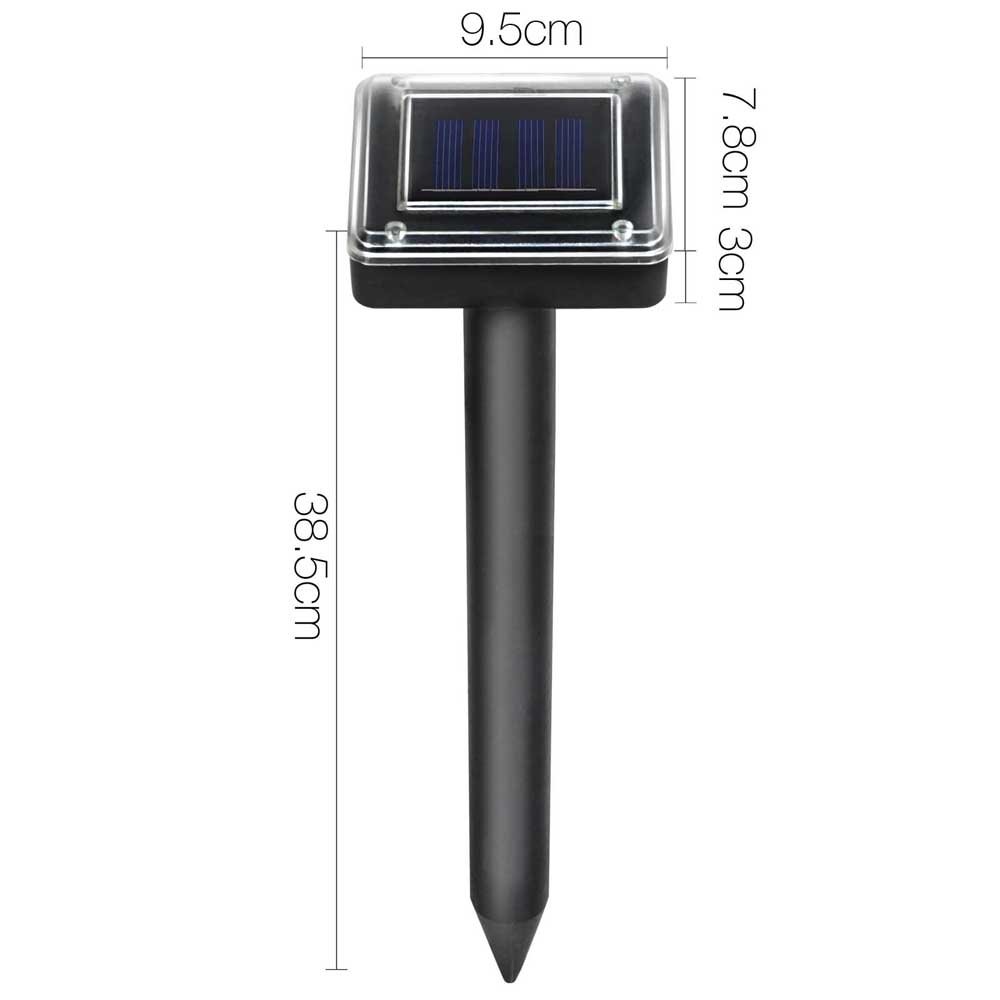 Vermitrap Set of 10 Ultrasonic Solar Powered Snake Repellent - Image 2