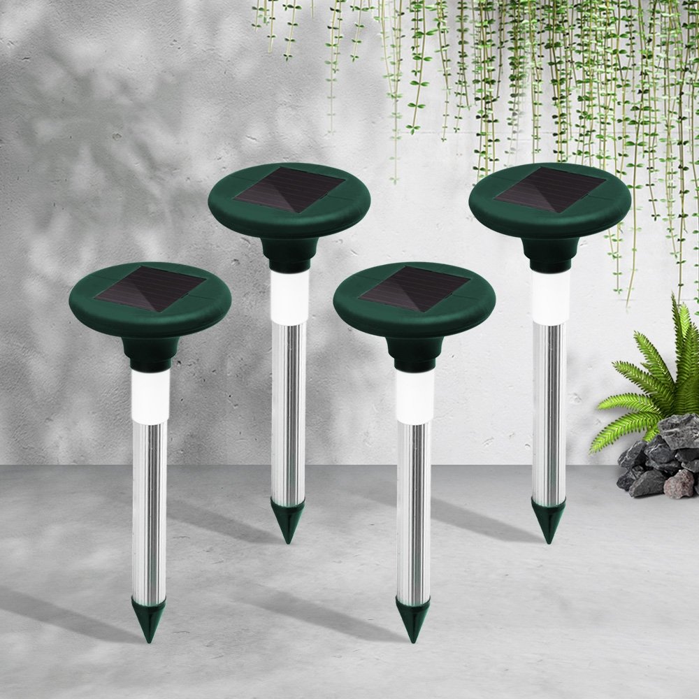 Gardeon 4X Solar LED Snake Repeller Pulse Plus Ultrasonic Pest Rodent Repellent - Image 8