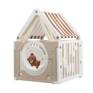 Keezi Kids Play Tent Playhouse Castle with Floor Mat 85CMX113CM