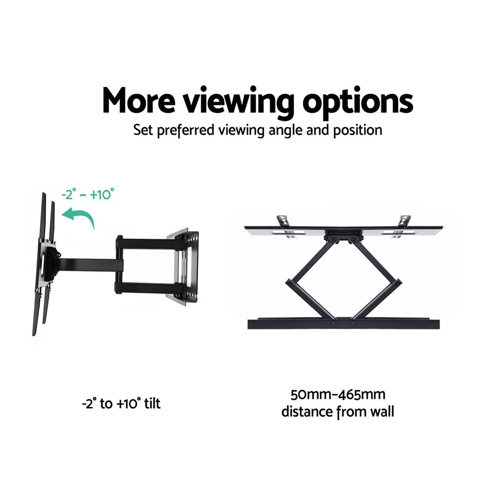 Artiss TV Wall Mount Bracket for 32"-70" LED LCD Full Motion Dual Strong Arms - Image 4