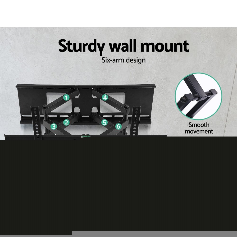 Artiss TV Wall Mount Bracket for 32"-70" LED LCD Full Motion Dual Strong Arms - Image 7