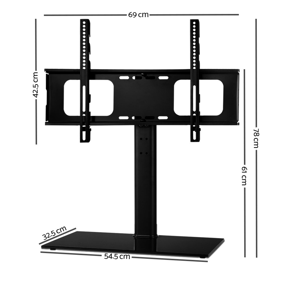 Artiss TV Stand Mount Bracket for 32"-70" LED LCD Swivel Tabletop Desktop Plasma - Image 4