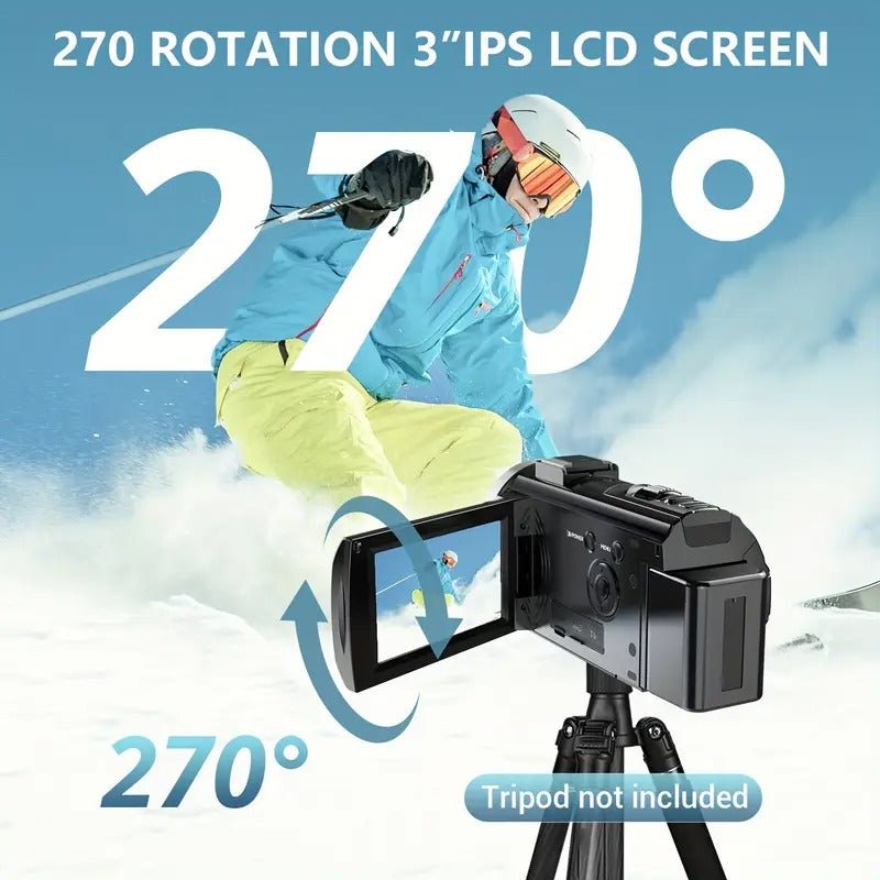 1080P 24MP Digital Camera with 3.0" LCD - Image 3