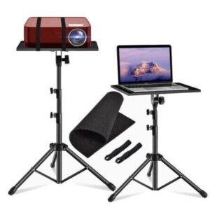 Adjustable Tripod Stand for Projector & Laptop 22-55 Portable