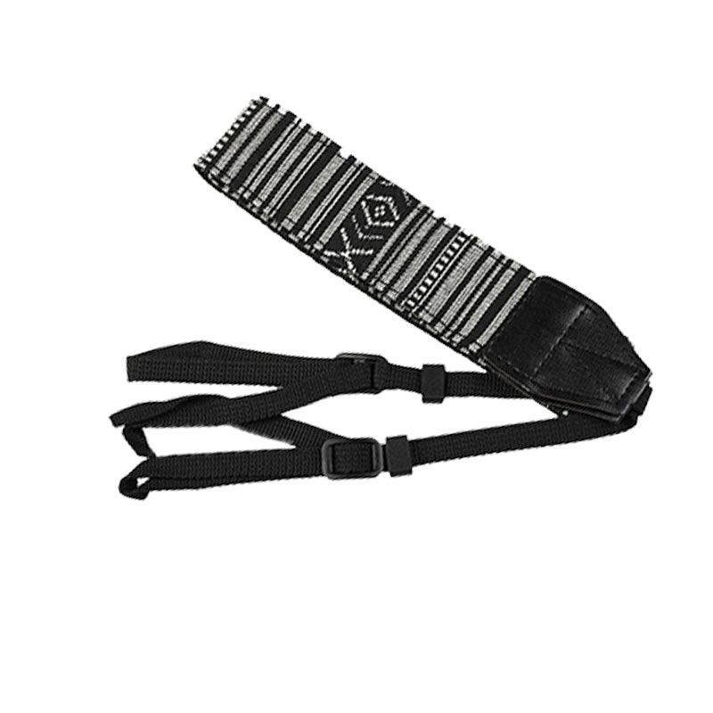 Camera Strap Compatible With Sony Nikon Olympus Dslr Canon Vintage Shoulder Neck - Black - Image 8