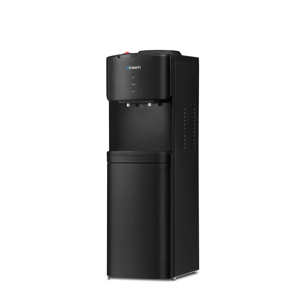 Devanti Water Cooler Dispenser Stand Black - Image 3